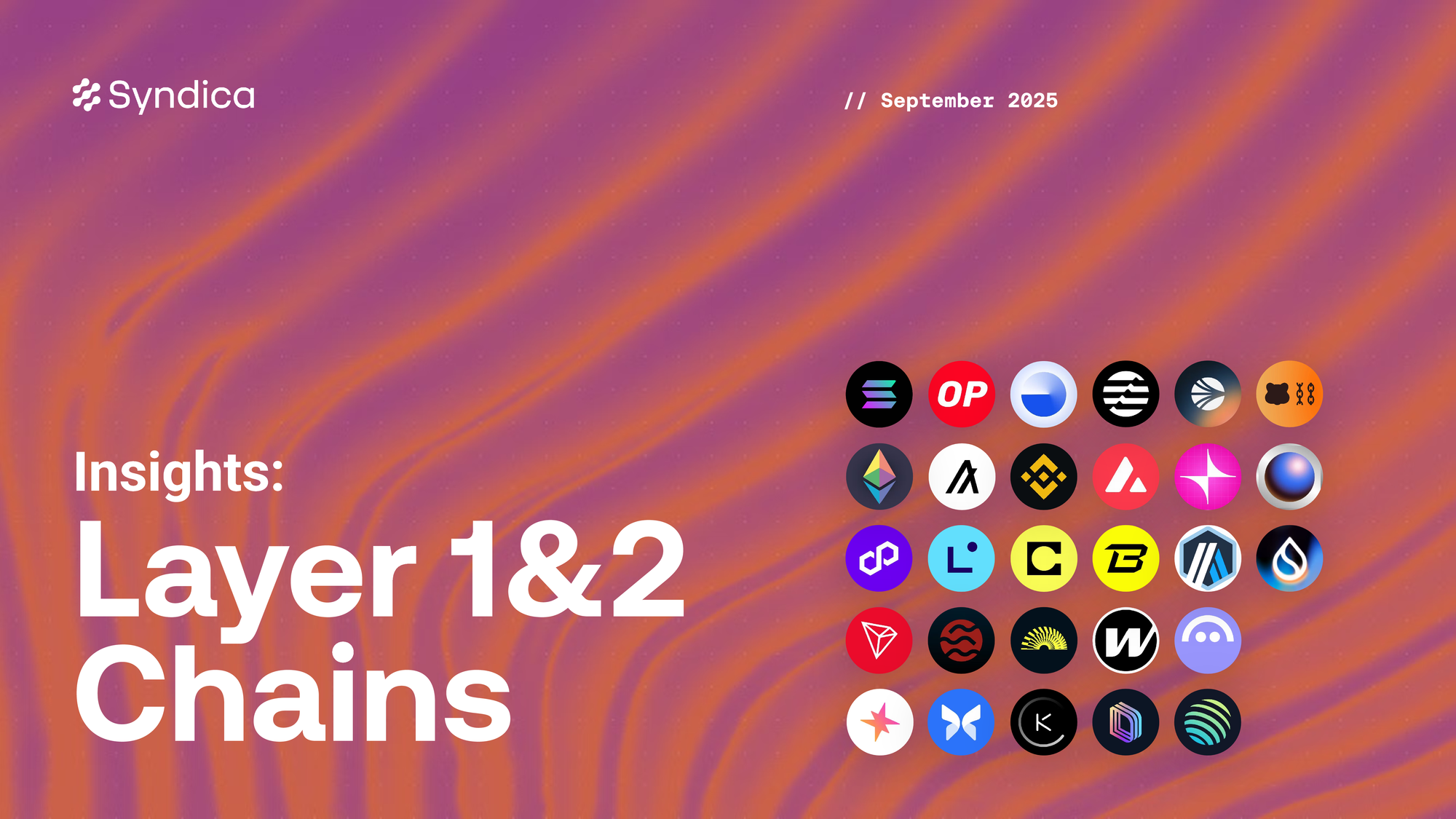 Insights: Layer 1 & 2 Chains- September 2025