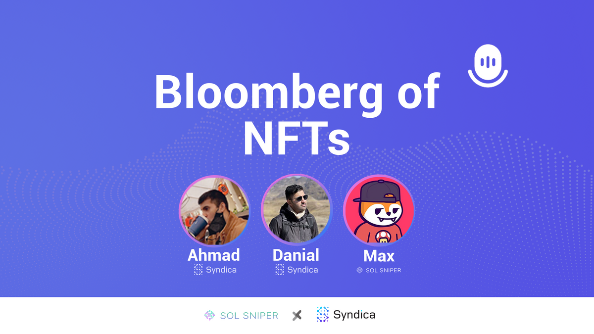 SolSniper - The Bloomberg Terminal of NFTs