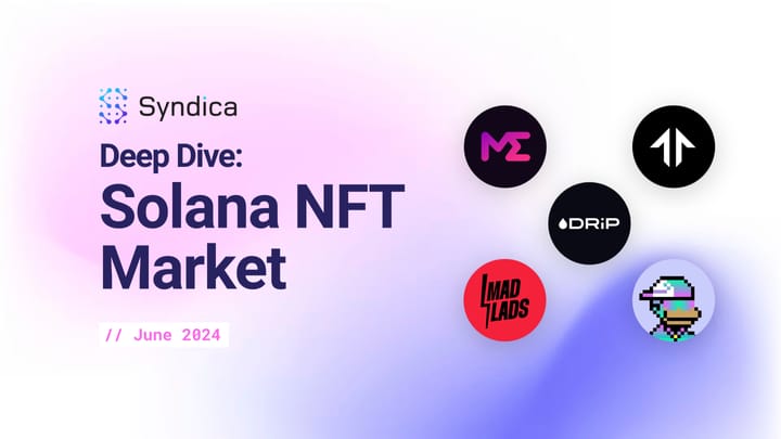 Deep Dive: Solana NFT Market - June 2024