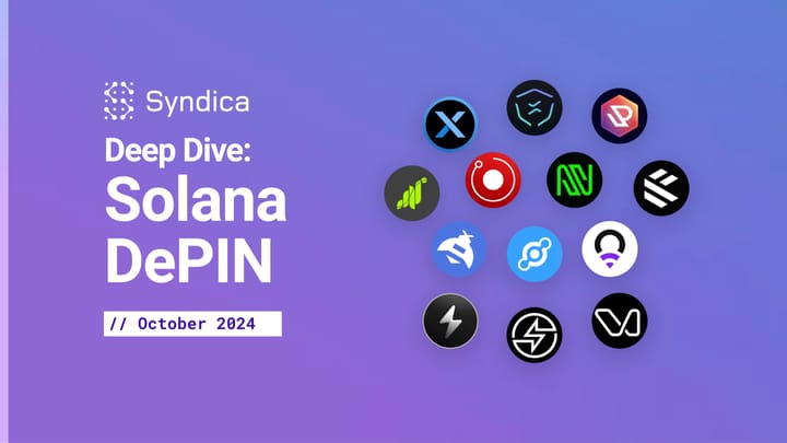 Deep Dive: Solana DePIN - October 2024