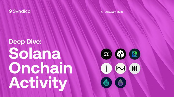 Deep Dive: Solana Onchain Activity - January 2026